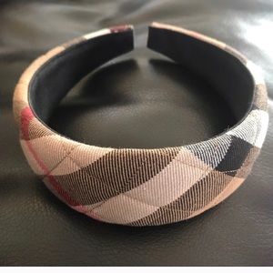 Authentic Quilted Burberry Headband